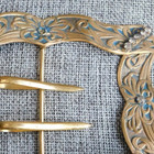 Antique Vntg Victorian Art Nouveau Buckle   027-g