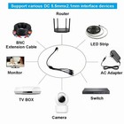 Dc Power Splitter Cable 1 To 2 4 8 Way 5 5x2 1mm Adapter Led Cctv Camera