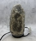 Himalayan Salt Lamp 7    Natural Crystal Rock Light Dimmer Gray