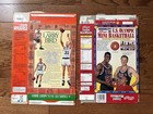 Vintage Wheaties Mini-wheats Cereal Boxes - Larry Bird Boston   Usa Basketball