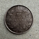 Canada  10 Cents  1908  Km 10