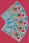 One 2 000 Lei 1999 Romania Solar Eclipse Polymer Note  p-111a  - Circ   f-vf-xf 