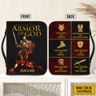 Customized Jesus Warrior Bible Cover  Put On The Full Armor Of God Bible Holder