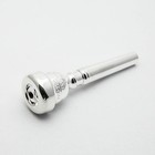 Parduba Double Cup 0 Silver Trumpet Mouthpiece New  Ships Fast 