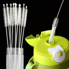 10pc Stainless Steel Straw Cleaning Brushes Tube Bottles Cleaner Pipe Small Long