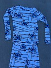 Disney Stitch 2-piece Pajama Set Kids Size 10 Cotton Long Sleeve Striped