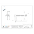 Zoro Select U63265 025 0300 Toggle Bolt  90 Lb Tension Strength  3 l  Steel  50