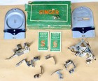 Singer Sewing No  160977 Parts Lot - Feed Cover Plate   Str  Stitch Needle Plate