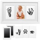 Baby Handprint And Footprint Kit  10- Clean Touch Ink Pad  Skin-safe Non-toxi   