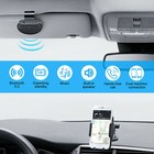 Wireless Bluetooth 5 0 Speakerphone Speaker Phone Visor Clip Hands Free Car Kit