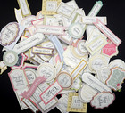 100 - Anna Griffin All Occasion 3d Sentiment Stickers     read Description  