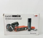Focusrite Scarlett 2i2 Studio Usb Audio Interface 3rd Gen Exc Mint No Headphones