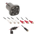 Metra Marine Boat Bluetooth Controller  4x 6 5  150w Speakers  Amplifier W kit