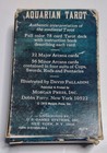 Vintage 1970 Aquarian Tarot Complete Deck 78 Cards No Booklet David Palladini