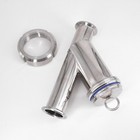 19 25 32 38mm 1 5  Tri Clamp Sanitary Y-shaped Strainer Filiter Valve Stainless
