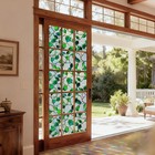 Window Privacy Film Stained Glass Decorative Static Clings Rainbow Window Tin   