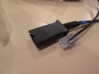 Lot Of 9  Truvoice For Plantronics U10ps Rj9 Headset Direct Connect Cord