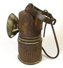 Antique 1800 s Miner s Lamp Must See  Perfect For Vintage Decoration