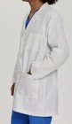 Landau Men 3 Pocket White  Lab Coat Size 50 Wwy 3148 New With Tags