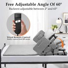 Electric Lifting Bed Backrest Adjustable Backrest With Pillow Lumbar Support