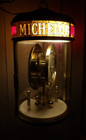 Vintage 1970s Michelob Beer Revolving Motion Lighted Clock Sign Works