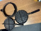 Wagner No 8 Cast Iron Waffle Maker Pat  1892 W  Low Base