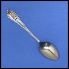 1930s Wallace Rose Point Sterling Silver Large Serving Spoon 8 3 8 Inches