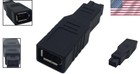 Compact Firewire 1394 Data Transfer Adapter  400 6pin Female To 800 9pin Male