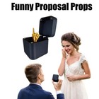 Funny Middle Finger Box Gag Gift Prank Desk Decor Office Joke Novelty Gift