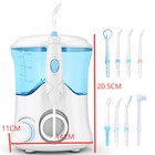    600ml Water Dental Flosser Pick For Teeth Oral Irrigator 10 Adjust Pressure Set