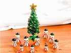 Doll House Miniature Christmas Tree  Hand Made  1 12   1 6 Scale  In Three Sizes