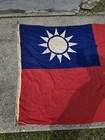 Ww2 wwii Vintage Taiwan Republic Of China Flag Handmade