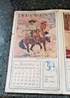 Mega Rare Success Magazine J  C  Leyendecker 1903 Salesman Calendar   Brochure