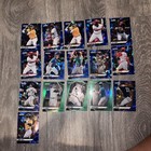 Mlb 2025 Blue Cracked Ice Prizm Sports Card Lot  Huge Lot 16 Cards             