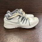 Nike Vapor Court Women s Tennis Shoes Size 9 White Gray Athletic Sneaker Gym Low