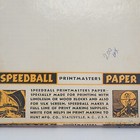 Vintage 9x12     Speedball Printmasters Paper 100 Sheets  Open Box