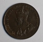 1923 Canada Small Cent Coin Rare King George V Km-28 Exceptional  15576