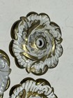 Vintage Lot  3  Nos Allison French Provincial Brass white Ornate Backplates