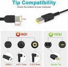 65w Pa-1650-72 For Lenovo Thinkpad Laptop Ac Adapter Charger Cord Power Supply