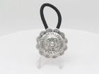 Native American Navajo Handmade Sterling Silver Ponytail Holder