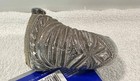 19th C Antique Nizwa Omani Silver Hinged Anklet Gold Foil At Bezel