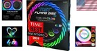 Patented Rgb Flying Disc - Ultimate Frisbee For Games At The Beach   Park