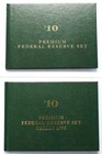 1995   1999  10 Premium Federal Reserve Note Sets  Matching Serial Numbers - Bep