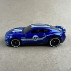 Hot Wheels Chevrolet 2017 Camaro Zl1 Blue 1 64 Diecast Car Loose