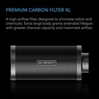 Carbon Filter Xl 6   Australian Charcoal  Odor Control  Hydroponics  Grow Rooms