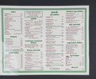 1990s Detroit Michigan Greek Express Restaurant W  Congress Vintage Retro Menu 2