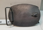 Vtg Victor Traps Woodstream  Belt Buckle  Rare Trappers Memorabilia Made In Usa