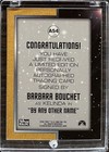 Star Trek The Original Series Season 2 Autograph A54 - Barbara Bouchet