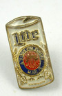 Vintage Miller Lite Pin Beer Can Advertising Hat Lapel