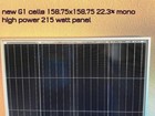 2- 215 Watt Solar Panel  12 Volt Battery Charger Off Grid Rv Boat 2 Solar Panels